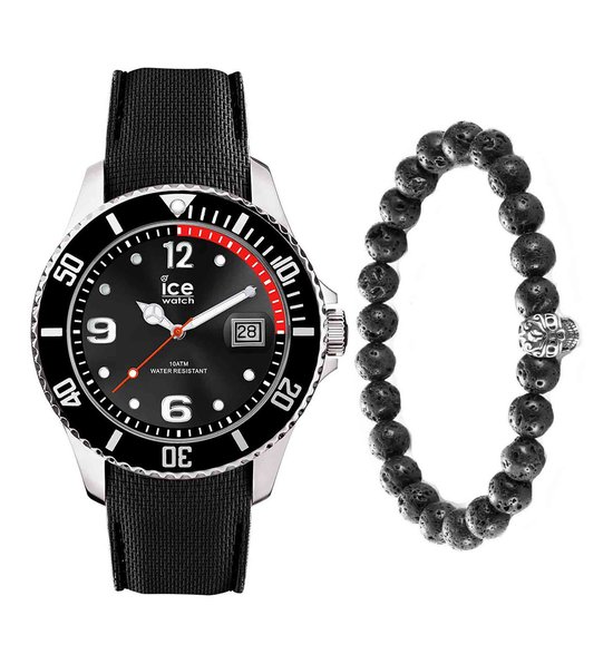 Ice Watch 018691 Horloge - Siliconen - Zwart - Ø 44 mm