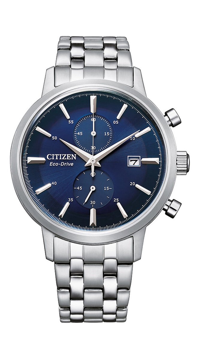 Citizen Vintage Horloge - Citizen heren horloge - Zilver - diameter 42 mm - roestvrij staal