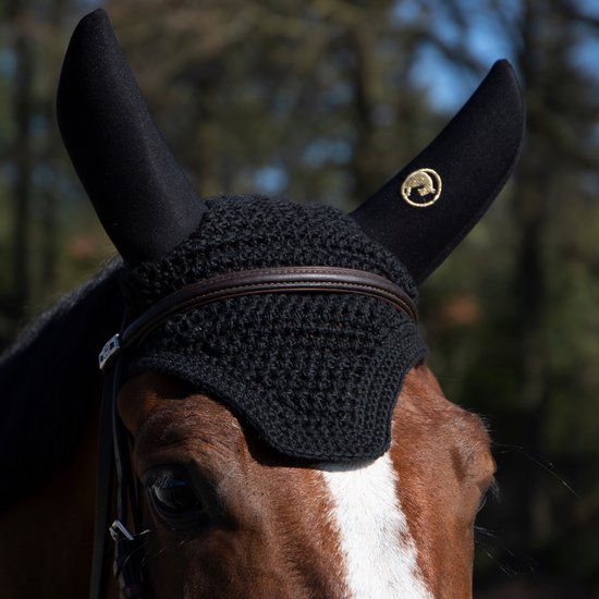 Bonnet Cavar Néoprène Zwart Silencieux - Cob - Equipement du cheval | bol