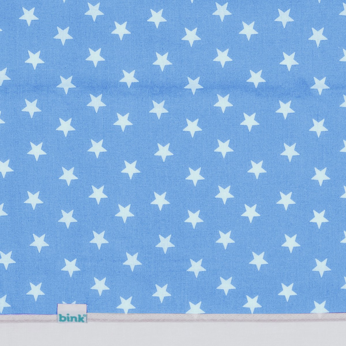 BINK Bedding Ledikantlaken Stars Blue 100 x 150 cm - BINK Bedding