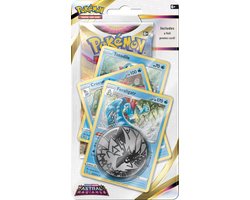Pokemon sword & shield astral radiance premium checklane booster feraligatr