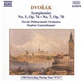 Slovak Philharmonic Orchestra - Dvorák: Symphonies Nos. 5 & 7 (CD)