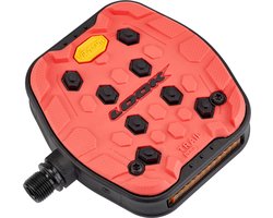 Look Trail Grip Pedalen Rood,Zwart