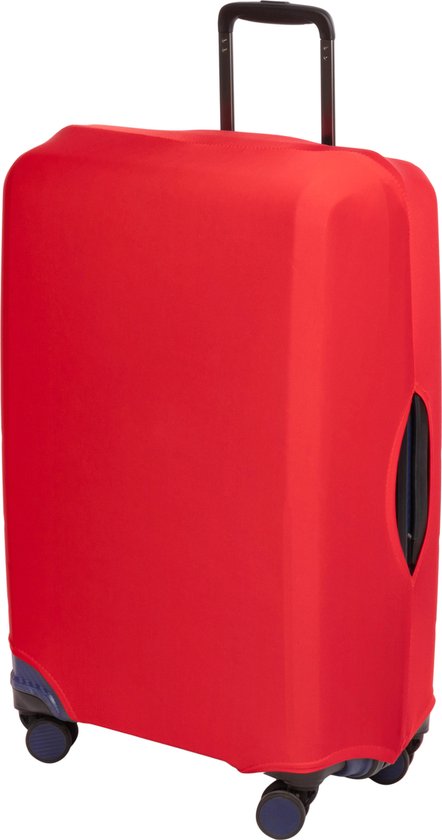 PrimeMatik - Housse élastique pour valise 50x66x29cm rouge | bol