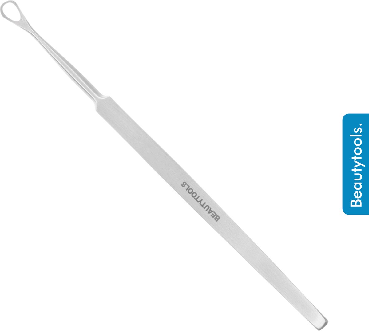 BeautyTools Blackhead Remover - Comedonenlepel Voor Verwijderen van Mee-eters - Comedonendrukker - Enkelzijdig (15 cm) (FC-0386)
