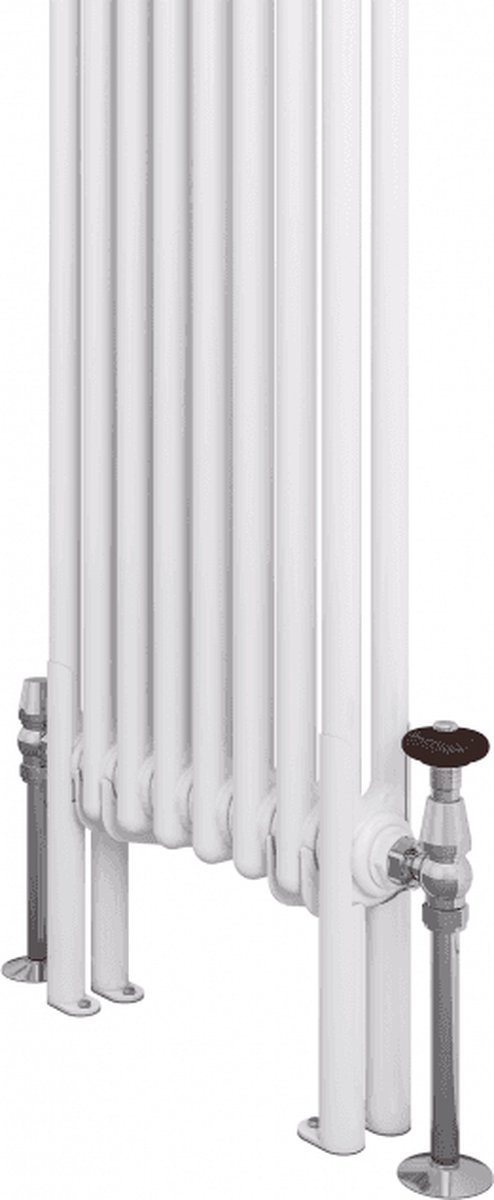 Eastbrook radiatorvoeten (paar) voor de Imperia 3 kolom wit glans