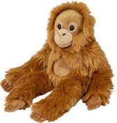 Pluche Orang Utan Aap knuffeldier van 45 cm - Speelgoed dieren apen knuffels cadeau voor kinderen