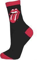 The Rolling Stones - Classic Tongue Sokken - EU 41-45 - Zwart/Rood