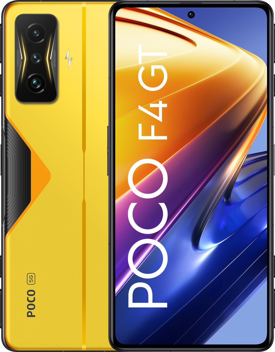 POCO F4 GT - 256GB - Cyber Yellow | bol.com