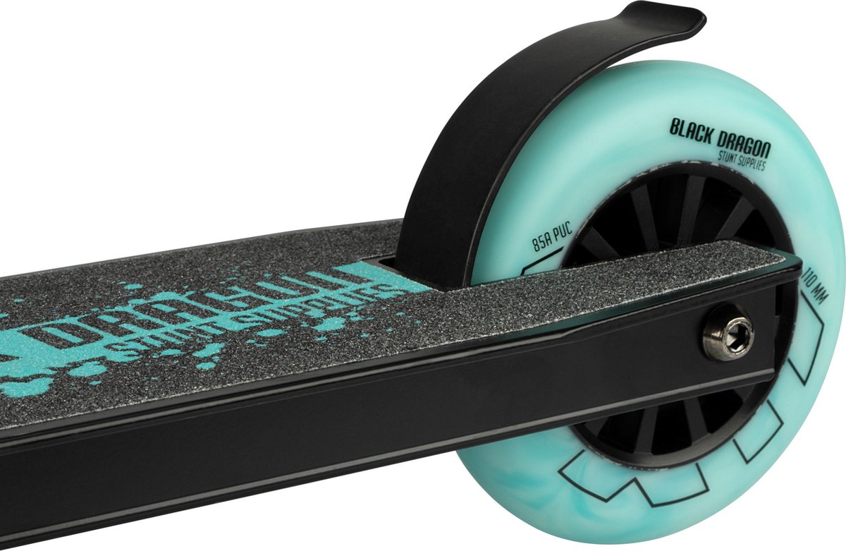 Black Dragon Stuntstep - Aluminium - Zwart/Blauw - Step - 100KG — afbeelding 5