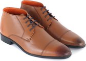 Suitable - Leren Boots Cognac - 46 -