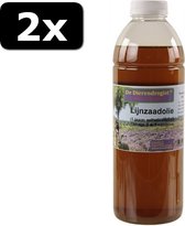 2x LIJNZAADOLIE 1000ML