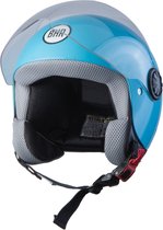 BHR 806 Kids | blauw | kinderhelm voor scooter & motor | jongens en meisjes | Maat L