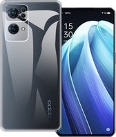 Oppo Reno 7 Pro hoesje siliconen transparant case