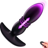Stotende en Trillende (Anaal) Vibrator - Thrusting ButtPlug - Sex Toys - Waterproof én met Afstandsbediening