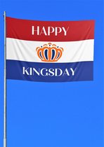 Vlag Koningsdag 225 x 100 | Nederlandse vlag | Kings Day | Happy Kings Day | Nederland