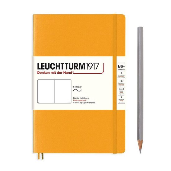 Leuchtturm Notitieboek B6+ Softcover Rising Sun Blanko