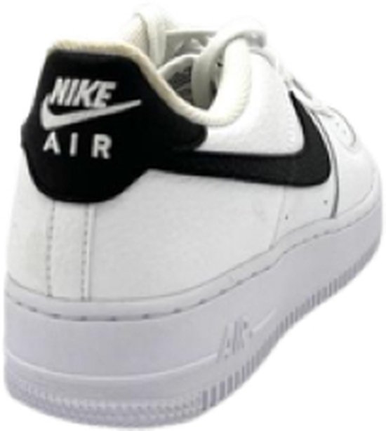 Nike Air Force 1 Laag Sneakers - Wit Zwart - Maat 38.5 | bol.com