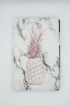 P.C.K. Hoesje/Boekhoesje/Bookcover/Bookcase/Book draaibaar Ananas print geschikt voor Apple iPad AIR 10.9 (2022)