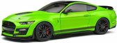 2020 Ford Shelby GT500 (Lime Groen) (27 cm) 1/18 Solido {Modelauto - Schaalmodel - Model auto - Miniatuurauto}