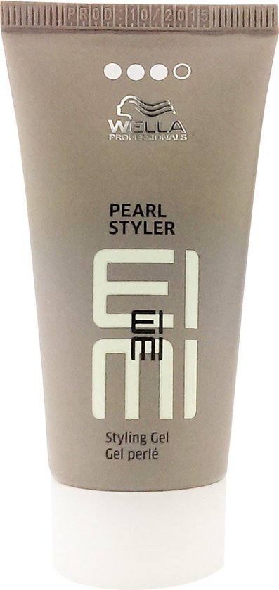 Wella EIMI Pearl Styler styling gel in een grijze tube met witte dop.