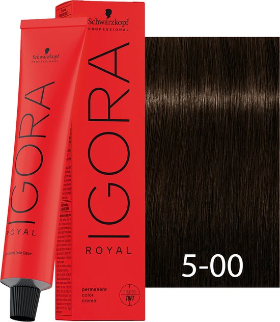 Schwarzkopf Igora Royal 5-00 - 60 ml - Teinture pour les cheveux | bol.com
