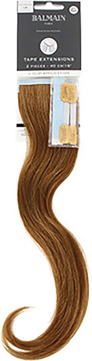 Balmain Hair Tape Extensions + Clip Application Human Hair