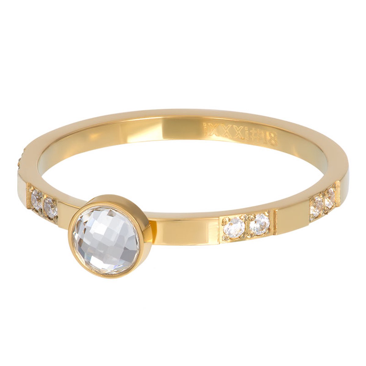 iXXXi jewelry vulring Expression Circle goudkleurig maat 20 (gewone ringmaat 22)