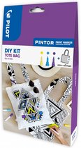 Pilot Pintor - DIY Kit Tote Bag - 3 Pintors fijn + Canvas tas