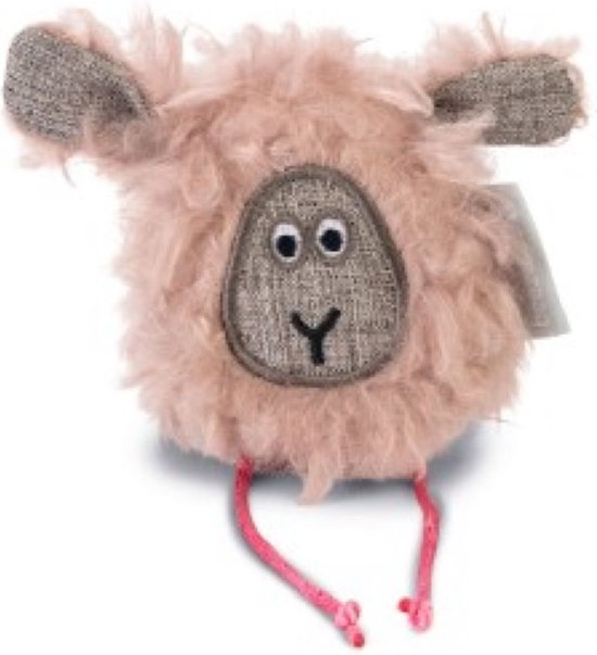 Beeztees Kattenspeeltje Sheep Gaya Roze 12x12x3cm