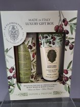 luxury gift box olijfbloemen - la florentina - met extra toevoeging van olijf olie