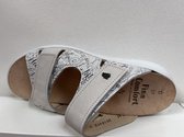 Finn comfort- 03350- Palau white words- slipper- maat 38