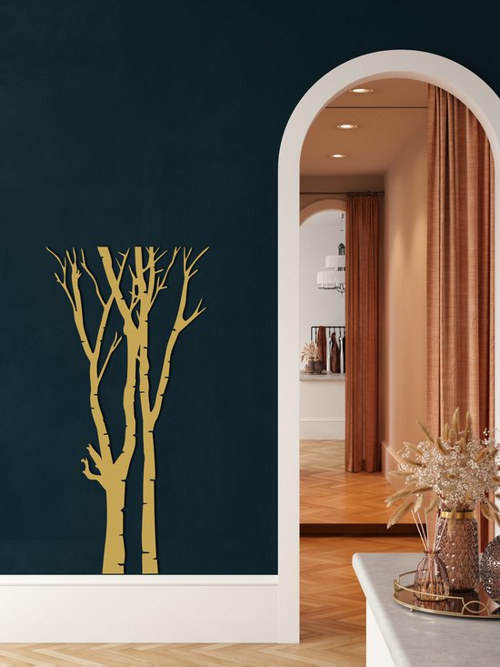 kiezen enkel en alleen Prijs Wanddecoratie | Boom / Tree | Metal - Wall Art | Muurdecoratie | 2  panelen... | bol.com