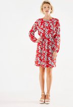Mexx Printed Dress - Rood - Dames - Dress - Maat XL