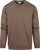 Colorful Standard - Sweater Bruin - XL - Regular-fit