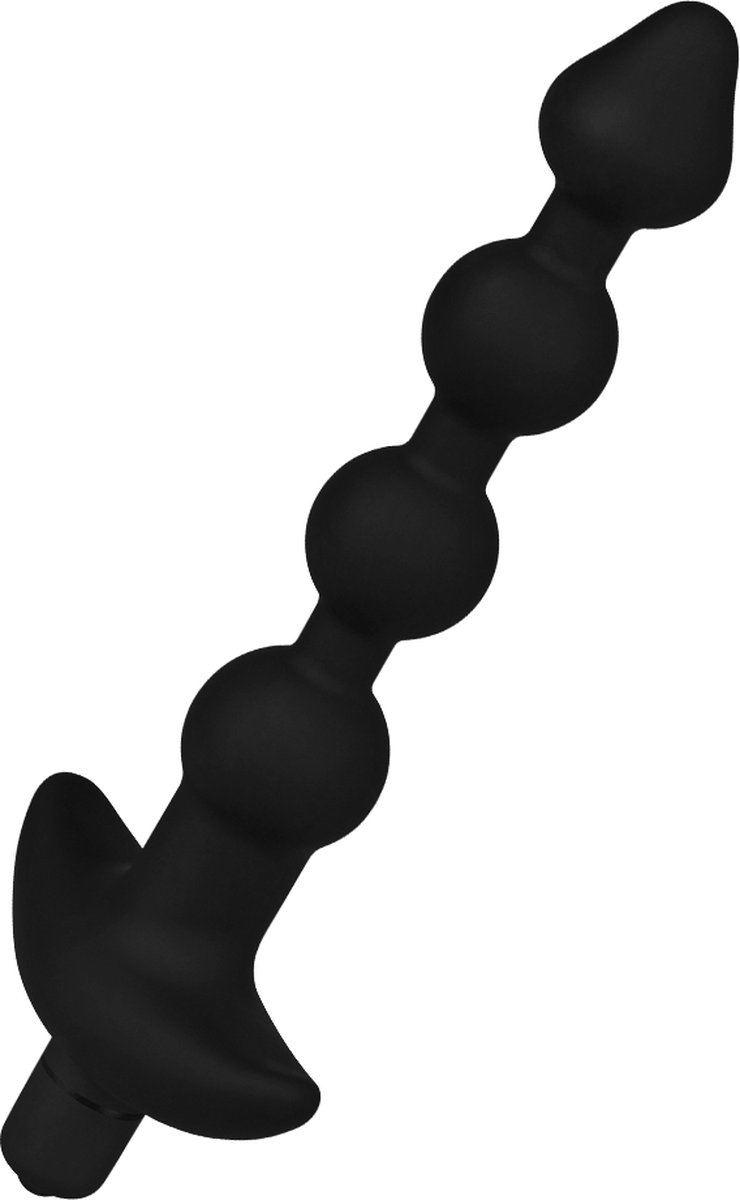 EIS anale vibrator met kogelstructuur, 20 cm