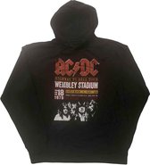 AC/DC - Wembley '79 Hoodie/trui - Eco - M - Zwart