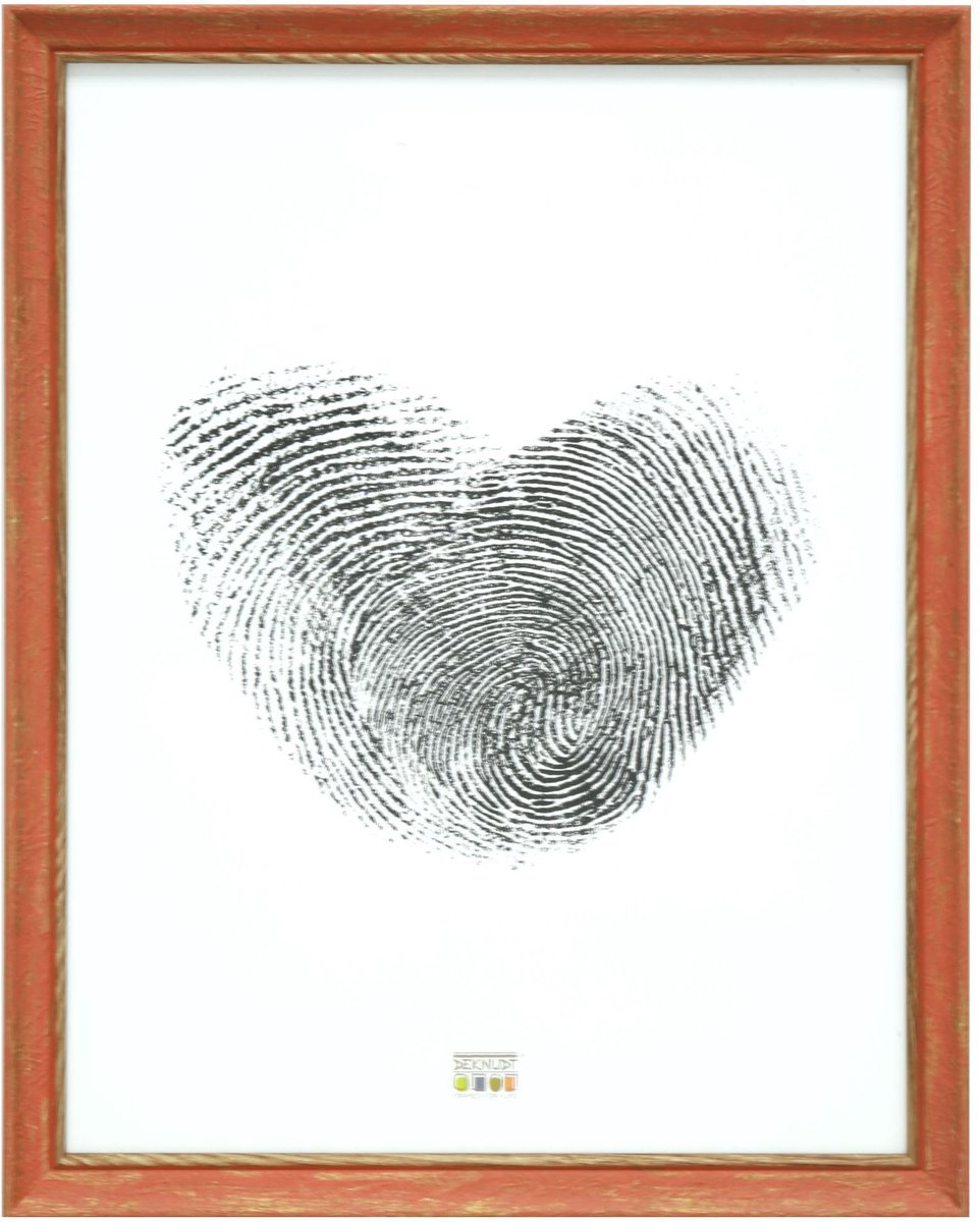 Deknudt Frames fotolijst S46TG4 - roze verweerd hout - foto: 30x45 cm