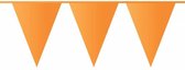 10x Oranje Vlaggenlijn 10 Meter (15 Vlaggen) | Koningsdag | Bevrijdingsdag | Oranje Versiering | WK & EK | Vlaggenlijnen