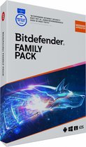 Bitdefender Family Pack - 12 Maanden - 15 Apparaten - Nederlands - Windows, MAC, iOS & Android Download