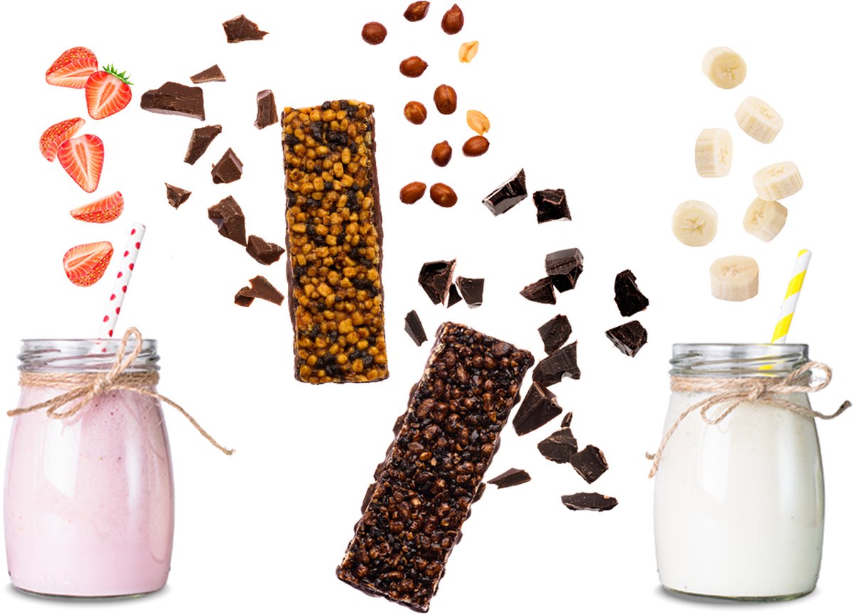 Goedkoopste FormaFast Try it Box - Maaltijdvervangers - Perfect voor starters & kennismaking - 3-Daagse startersbox met maaltijdrepen en maaltijdshakes - Inclusief shakebeker