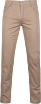 Brax - Broek Brax Cadiz Beige - Regular-fit - Broek Heren maat W 35 - L 32