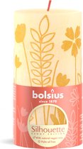 Bolsius - rustiek - kaars - 130/68 Butter Yellow - pasen