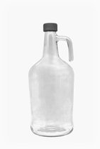 Eurostockdeals - Glazen fles - Olijfolie fles - Weckfles - 3 Liter - Extra goot fles