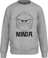 Lego Sweater Ninja Grijs - maat 116