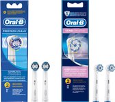ORAL-B - Opzetborstels - PRECISION CLEAN+SENSI ULTRA THIN - Elektrische tandenborstel borsteltjes - COMBIDEAL