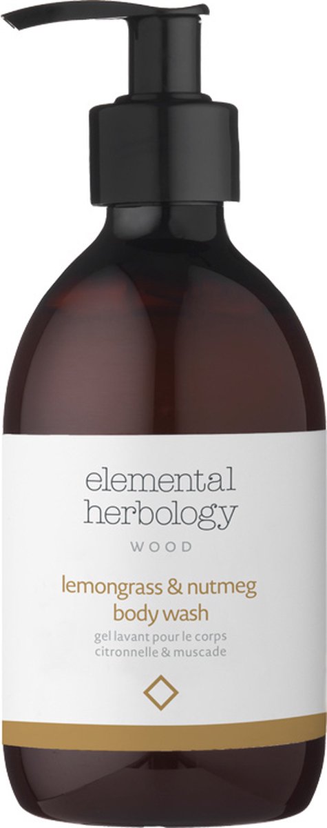 Elemental Herbology - Lemongrass & Nutmeg Body Wash - 290 ml