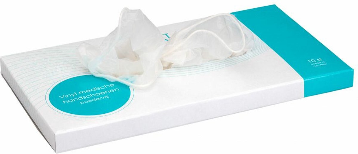 3x Natalis Handschoenen Vinyl 10 stuks