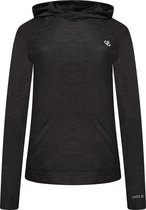 Dare 2B Sprint City Vochtdoorvoerende Sport Dames Hoodie,  Zwart, Maat 40