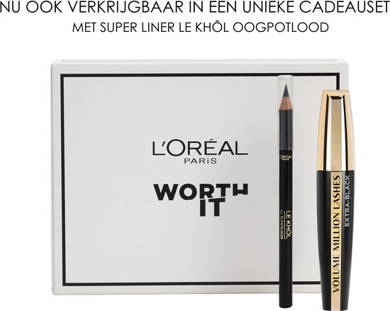 L’Oréal Paris - Volume Million Lashes - Classic - 01 Extra Black - Extra Zwarte Volume Mascara - 10,7 ml - L’Oréal Paris
